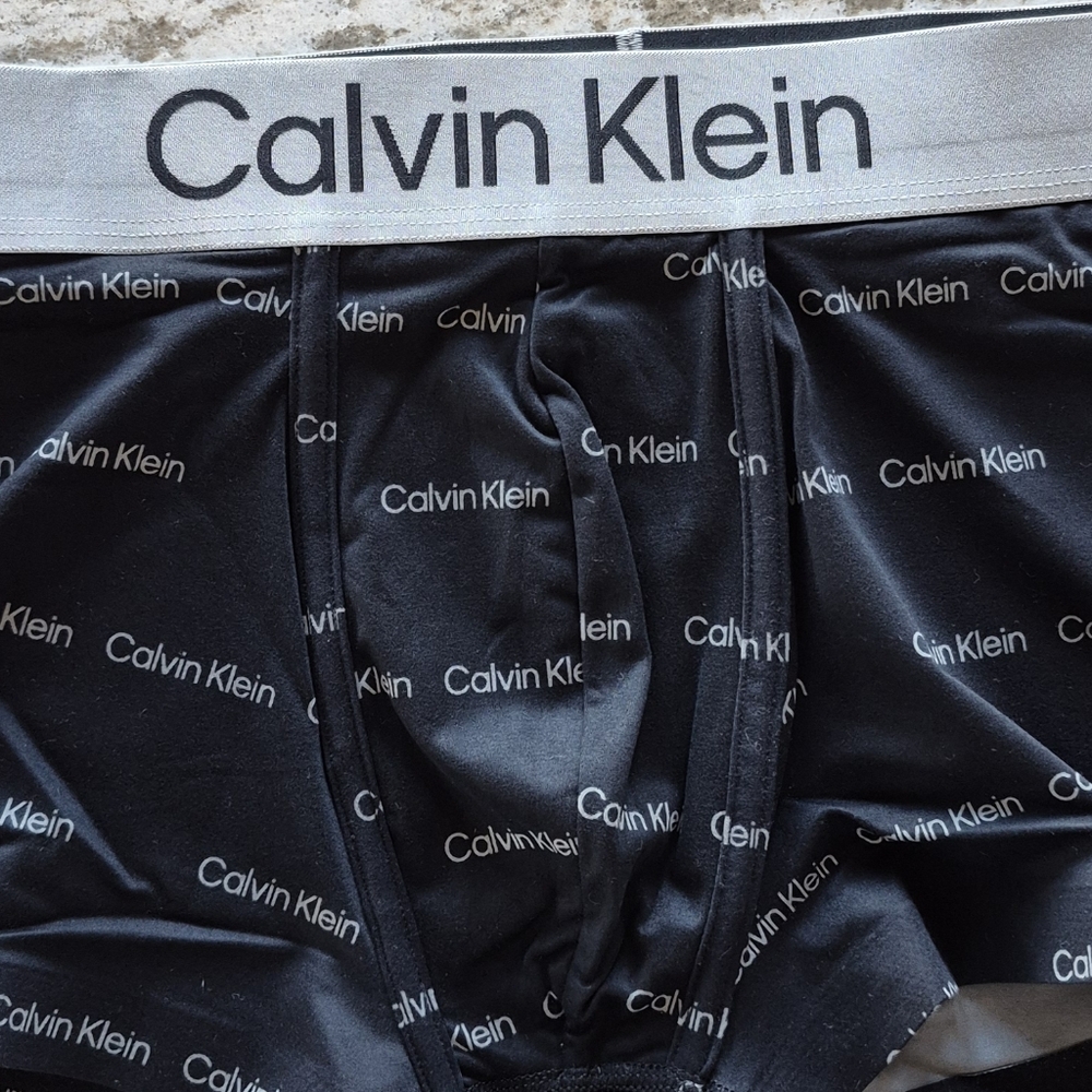 Calvin Klein Men's Brushed Microfiber Stretch Low Rise Trunk Underwear New Large - Picture 3 of 4